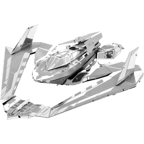 DC Comics [Batman v. Superman: Dawn of Justice] - Batwing Ship Figure Model Kit (Steel, Challenging Difficulty) - Fascinations - Metal Earth Series - Image 1