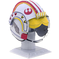 Star Wars - Luke Skywalker Helmet Figure Model Kit (Steel, Moderate Difficulty) - Fascinations - Metal Earth Series