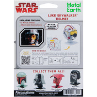 Star Wars - Luke Skywalker Helmet Figure Model Kit (Steel, Moderate Difficult...- Image 3