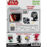 Star Wars - Kylo Ren Helmet Figure Model Kit (Steel, Moderate Difficulty) - F...- Image 3
