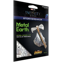 Marvel [Avengers: Endgame] - Stormbreaker Figure Model Kit (Steel, Moderate Difficulty) - Fascinations - Metal Earth Series