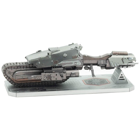 Star Wars - First Order Treadspeeder Figure Model Kit (Steel, Challenging Difficulty) - Fascinations - Metal Earth Series - Image 4