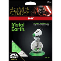 Star Wars - D-O Figure Model Kit (Steel, Easy Difficulty) - Fascinations - Me...- Image 1