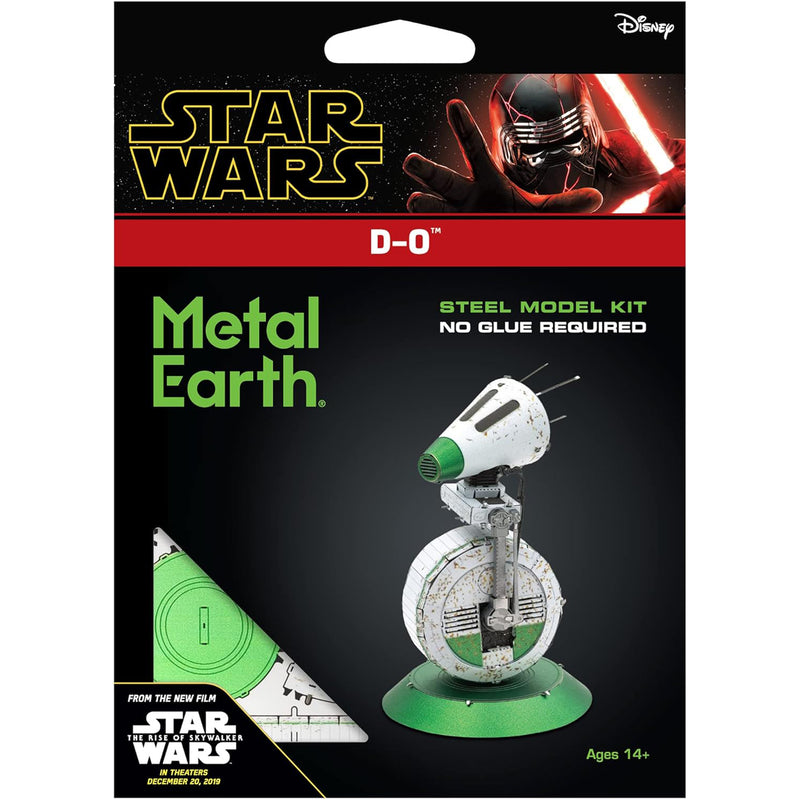 Star Wars - D-O Figure Model Kit (Steel, Easy Difficulty) - Fascinations - Metal Earth Series