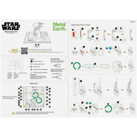 Star Wars - D-O Figure Model Kit (Steel, Easy Difficulty) - Fascinations - Me...- Image 7