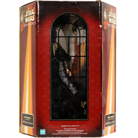 Star Wars [Episode I: The Phantom Menace] - Queen Amidala Black Travel Gown Doll (12