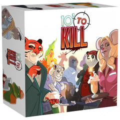 10' to Kill - Social Deduction Espionage Board Game for Family, and Adults (2-4 Players, Ages 12+) - Dude Games