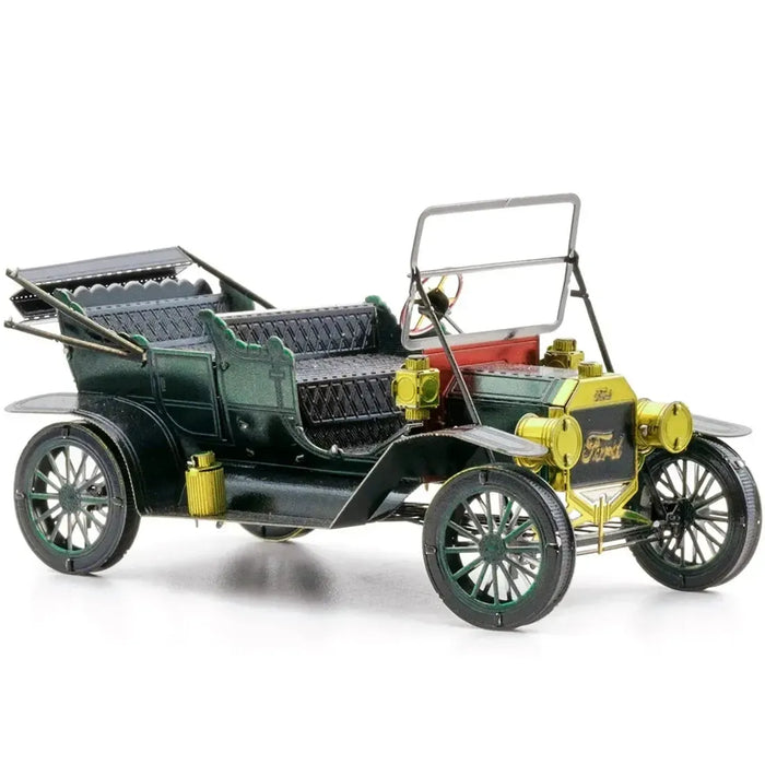 1908 Ford Model T Car Figure Model Kit (1:37 Scale, Steel, Moderate Difficulty) - Fascinations - Metal Earth Series