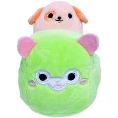 Squishville by Squishmallows - Harrison the Dog in Truck Plush (3") - Kellytoy