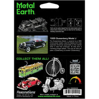 1935 Duesenberg Model J Classic Car Figure Model Kit (1:46 Scale, Steel, Mode...- Image 3