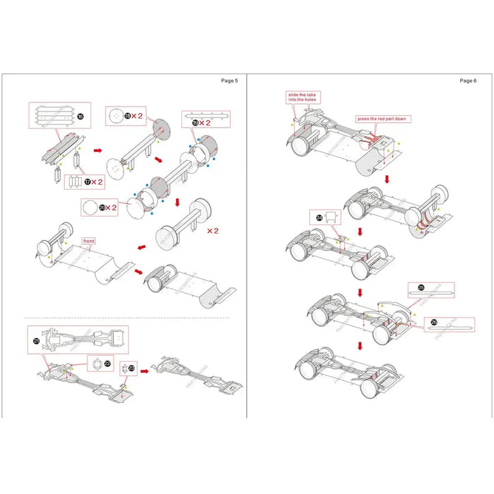 1965 Ford Mustang Car Figure Model Kit (Steel, Moderate Difficulty) - Fascinations - Metal Earth Series