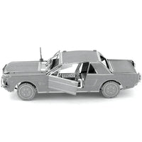 1965 Ford Mustang Car Figure Model Kit (Steel, Moderate Difficulty) - Fascina...- Image 2