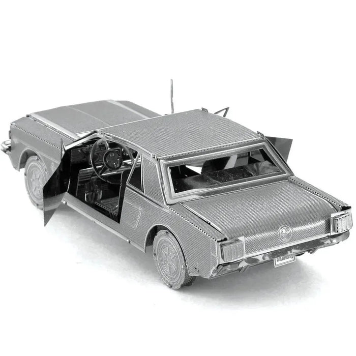 1965 Ford Mustang Car Figure Model Kit (Steel, Moderate Difficulty) - Fascinations - Metal Earth Series