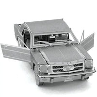 1965 Ford Mustang Car Figure Model Kit (Steel, Moderate Difficulty) - Fascina...- Image 7