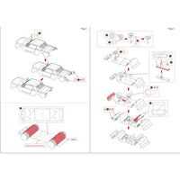 1965 Ford Mustang Car Figure Model Kit (Steel, Moderate Difficulty) - Fascina...- Image 9