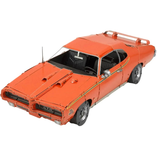 1969 Pontiac GTO Judge Muscle Car Figure Model Kit (1:43 Scale, Steel, Moderate Difficulty) - Fascinations - Metal Earth Series - (2024)