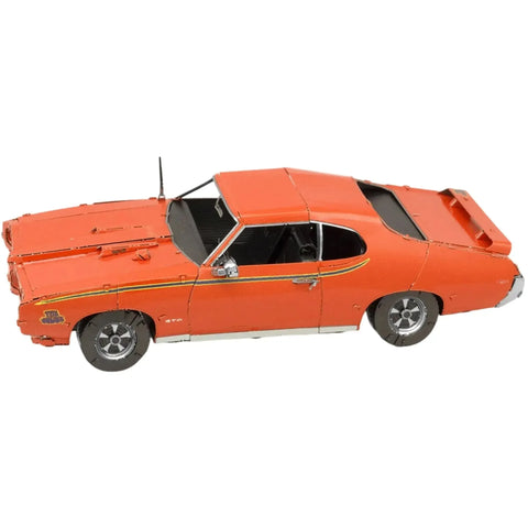 1969 Pontiac GTO Judge Muscle Car Figure Model Kit (1:43 Scale, Steel, Moderate Difficulty) - Fascinations - Metal Earth Series - (2024) - Image 4