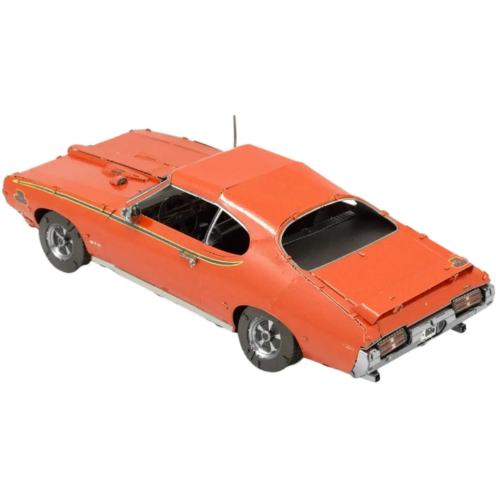 1969 Pontiac GTO Judge Muscle Car Figure Model Kit (1:43 Scale, Steel, Moderate Difficulty) - Fascinations - Metal Earth Series - (2024)