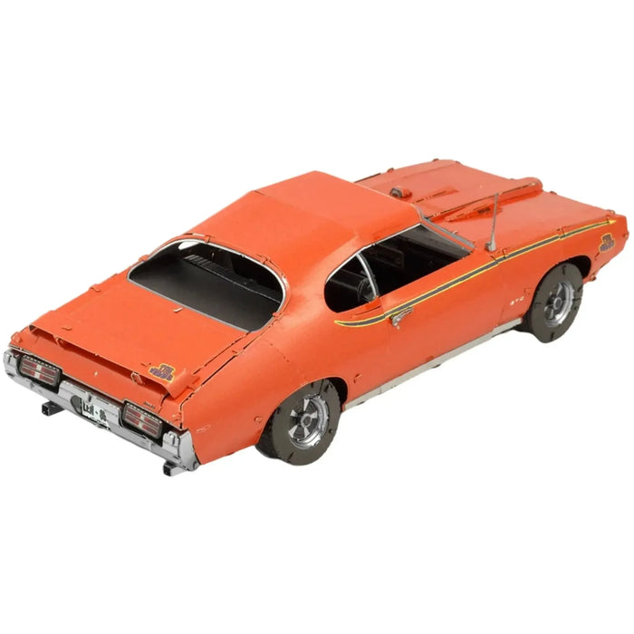 1969 Pontiac GTO Judge Muscle Car Figure Model Kit (1:43 Scale, Steel, Moderate Difficulty) - Fascinations - Metal Earth Series - (2024)