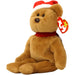 1997 Holiday Teddy Bear Plush (8.5") - Ty - Original Beanie Babies Series