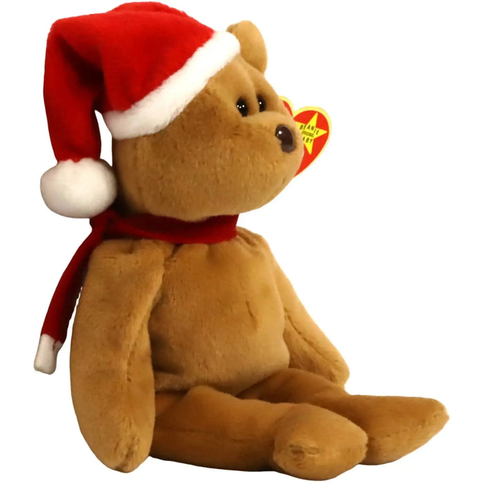 1997 Holiday Teddy Bear Plush (8.5") - Ty - Original Beanie Babies Series