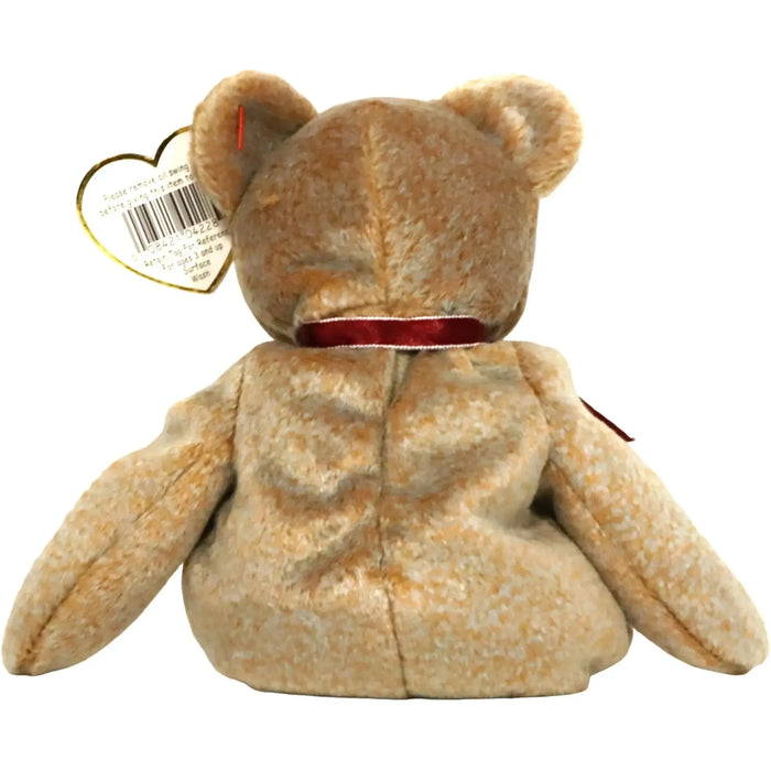 1999 Signature Bear Plush (8.5") - Ty - Original Beanie Babies Series