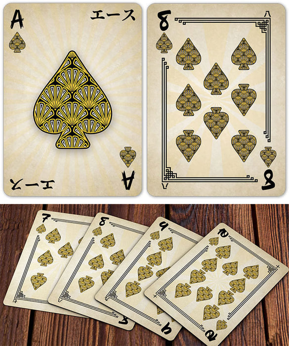 Heroes of Japan - Premium Feudal Japanese Playing Cards - Wonderland Workshop - KardecK Series