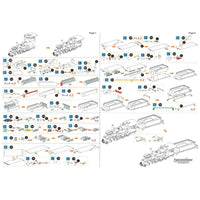 2-6-0 Locomotive Figure Model Kit (Steel, Hard Difficulty) - Fascinations - M...- Image 10