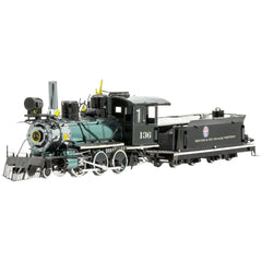 2-6-0 Locomotive Figure Model Kit (Steel, Hard Difficulty) - Fascinations - Metal Earth Series - (2023)