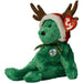 2002 Holiday Teddy Plush (9") - Ty - Original Beanie Babies Series