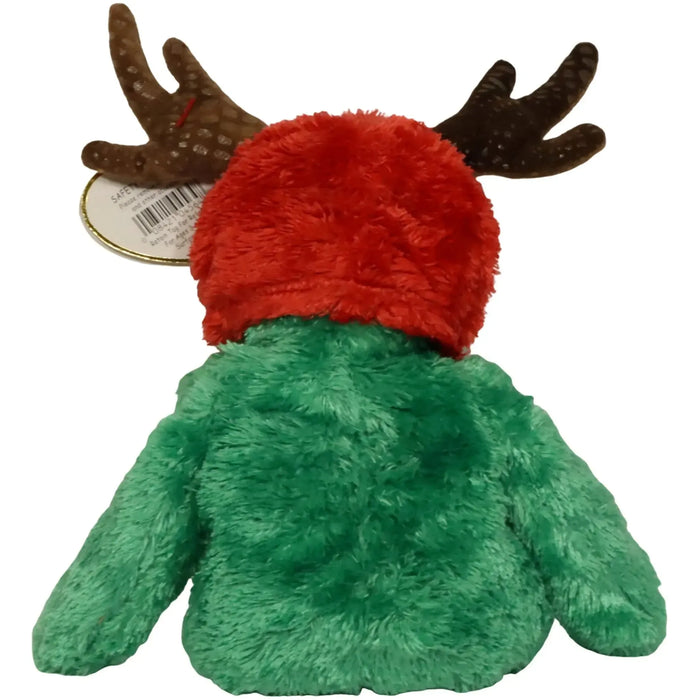 2002 Holiday Teddy Plush (9") - Ty - Original Beanie Babies Series