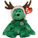 2002 Holiday Teddy Plush (9") - Ty - Original Beanie Babies Series