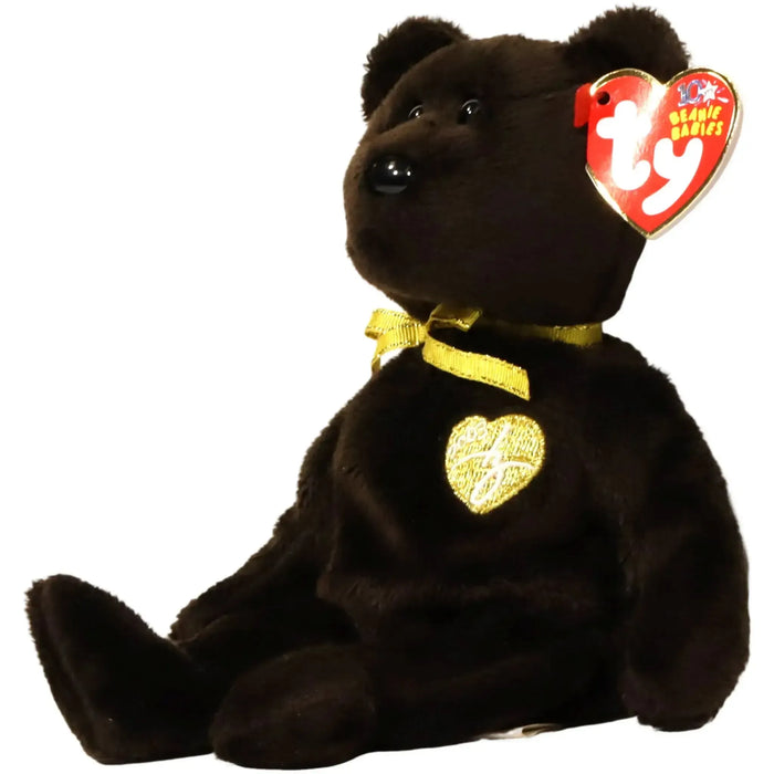 2003 Signature Bear Plush (9") - Ty - Original Beanie Babies Series