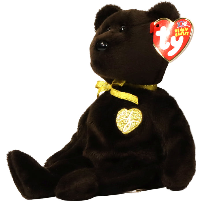 2003 Signature Bear Plush (9") - Ty - Original Beanie Babies Series
