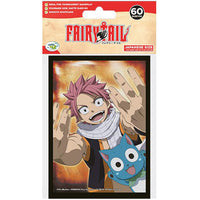 Fairy Tail - Natsu & Happy Standard Protective Card Sleeves (60 Count) - Japanime Games