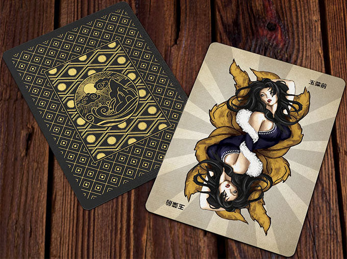Heroes of Japan - Premium Feudal Japanese Playing Cards - Wonderland Workshop - KardecK Series