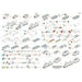 4-4-0 Locomotive Figure Model Kit (Steel, Hard Difficulty) - Fascinations - Metal Earth Series - (2023)