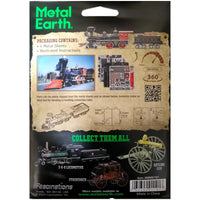 4-4-0 Locomotive Figure Model Kit (Steel, Hard Difficulty) - Fascinations - M...- Image 3