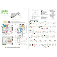 4-4-0 Locomotive Figure Model Kit (Steel, Hard Difficulty) - Fascinations - M...- Image 8