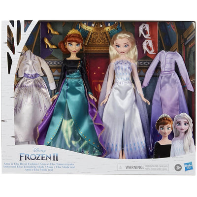 Disney [Frozen II] - Anna & Elsa Royal Fashion Doll Set - Hasbro - (2020)