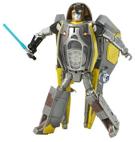 Star Wars Transformers - Anakin Skywalker Jedi Starfighter Figure - Hasbro