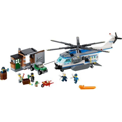LEGO [City] - Helicopter Surveillance Building Set - Police Series (60046) - Image 2