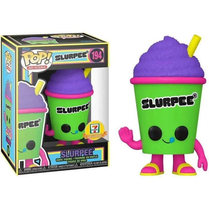 7-Eleven - Green & Purple Slurpee Figure - Funko - Pop! Ad Icons Series (194), 7-Eleven Exclusive