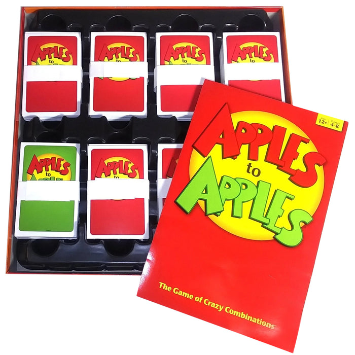 Apples to Apples Party Box - Party Word Card Game for Family and Adults (4-8 Players, Ages 12+) - Mattel Games
