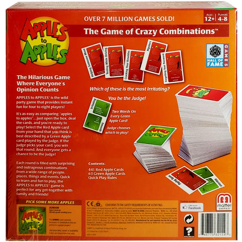 Apples to Apples Party Box - Party Word Card Game for Family and Adults (4-8 Players, Ages 12+) - Mattel Games - Image 3