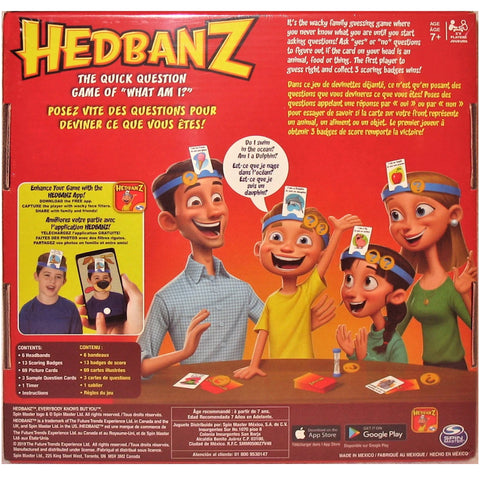 Hedbanz - Party Guessing Card Game for Family, Adults, and Children (2-6 Players, Ages 7+) - Spin Master Game - Image 3