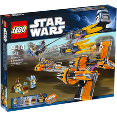 LEGO [Star Wars] - Anakin Skywalker and Sebulba's Podracers Building Set - Episode I Series (7962)