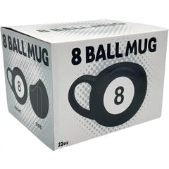 8 Ball Sculpted Mug Gag Gift (Ceramic, 22 oz.) - Island Dogs
