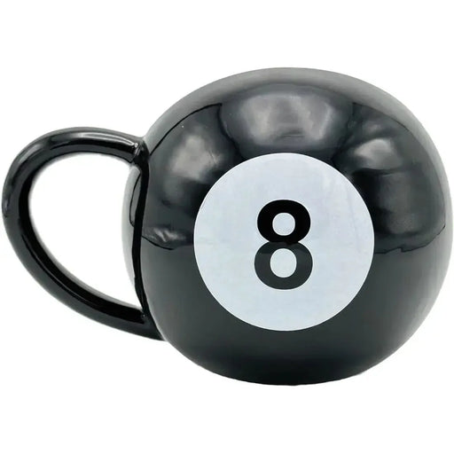 8 Ball Sculpted Mug Gag Gift (Ceramic, 22 oz.) - Island Dogs