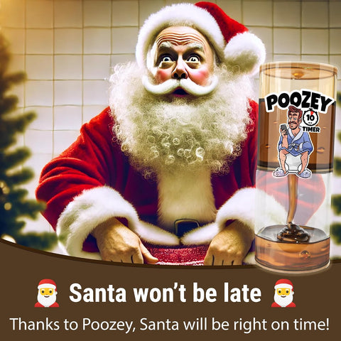 Poozey | Funny Poop Timer for The Toilet | A Gift for Dads and Husbands Who Spend Too Long in The Bathroom - Image 4